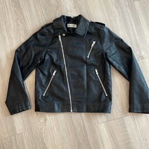 H&M Biker Jacket size 8-9 Y